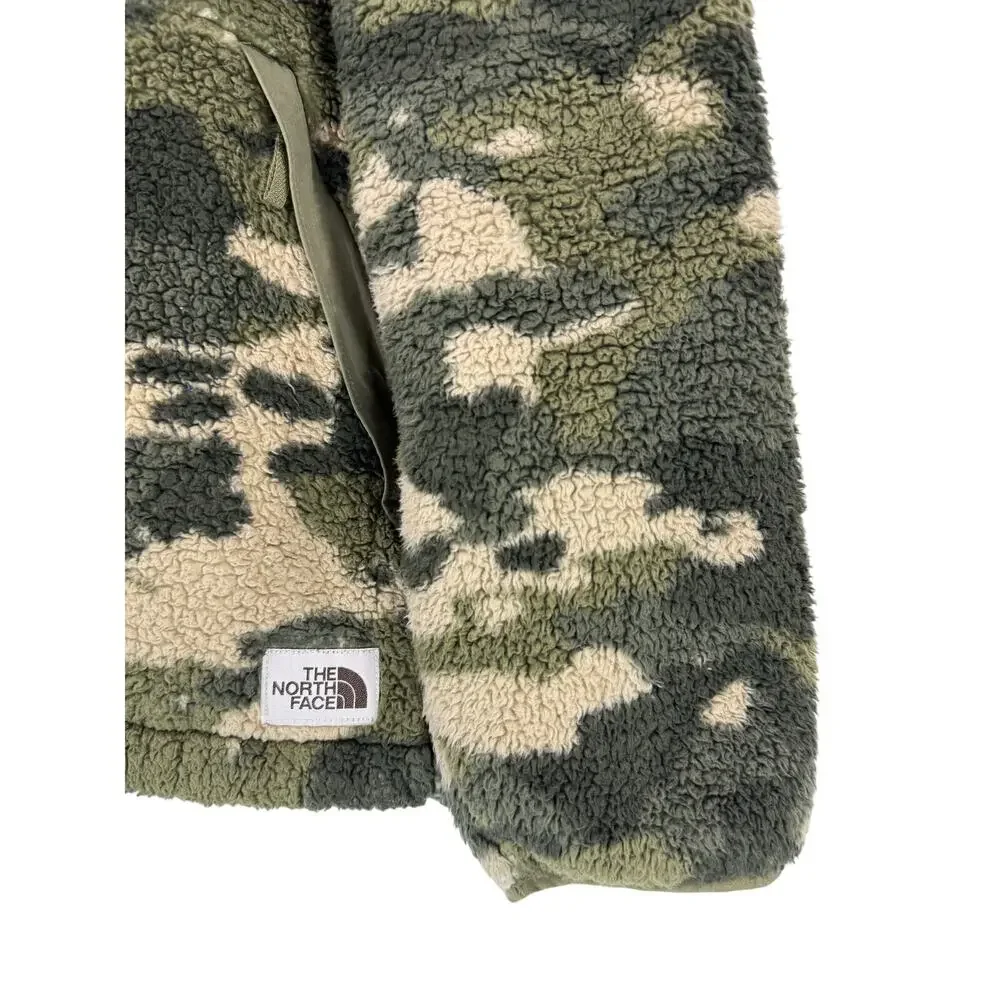 The North Face Campshire 2.0 Sherpa Fleece Hooded Pullover Jacket Women’s XL